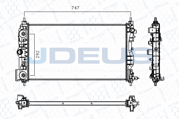 Radiator, engine cooling (M-0560010)