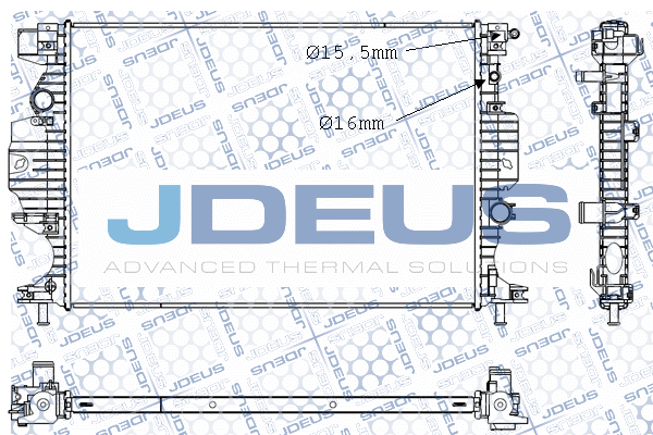 Radiator, engine cooling (M-0121310)