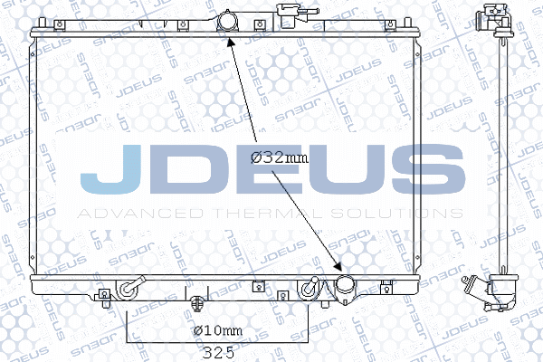 Radiator, engine cooling (013N21)
