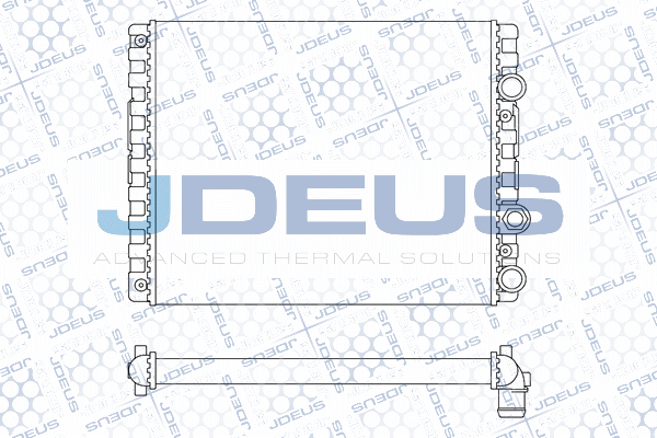 Radiator, engine cooling (M-0300400)
