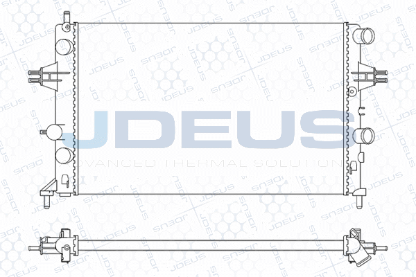 Radiator, engine cooling (M-0200750)