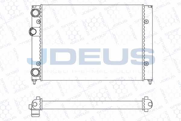 Radiator, engine cooling (M-0300380)