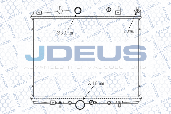 Radiator, engine cooling (M-0210030)
