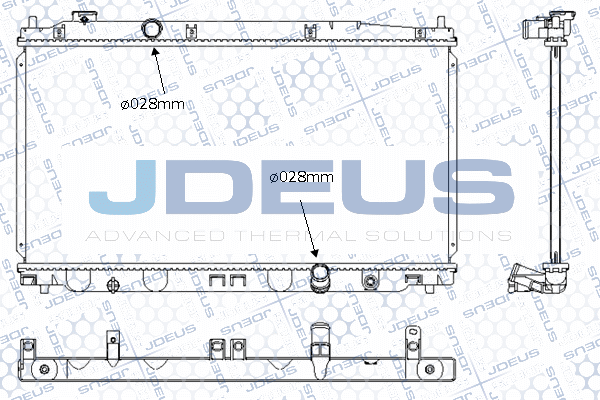 Radiator, engine cooling (013M36)