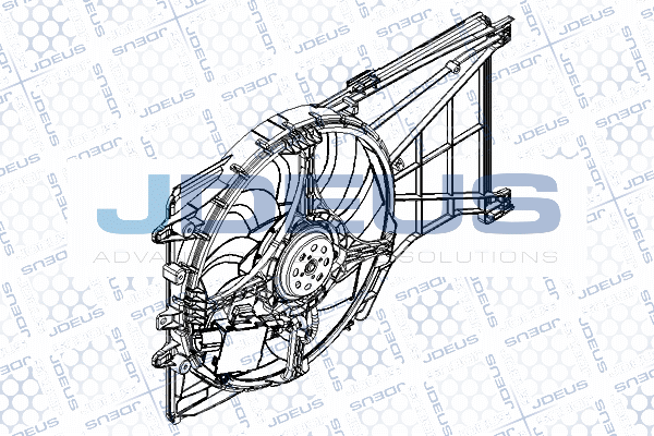 Fan, engine cooling (EV8C8440)