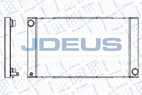 Radiator, engine cooling (M-005023A)