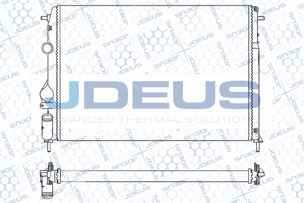 Radiator, engine cooling (M-0230830)