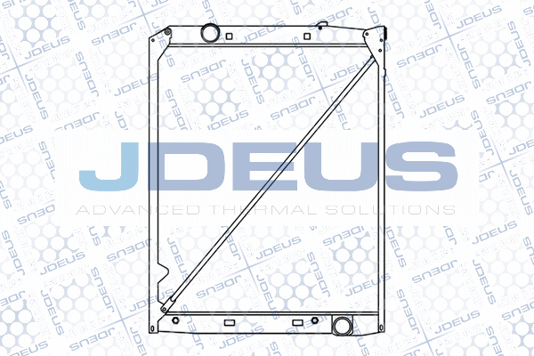 Radiator, engine cooling (M-1170060)