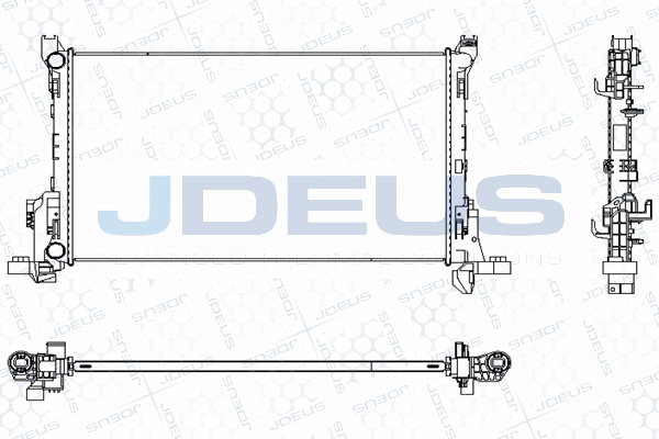 Radiator, engine cooling (M-0231140)