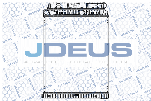 Radiator, engine cooling (M-117008A)