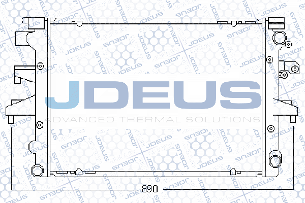 Radiator, engine cooling (030M53)