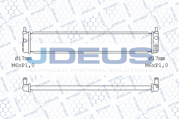 Radiator, engine cooling (M-028101X)