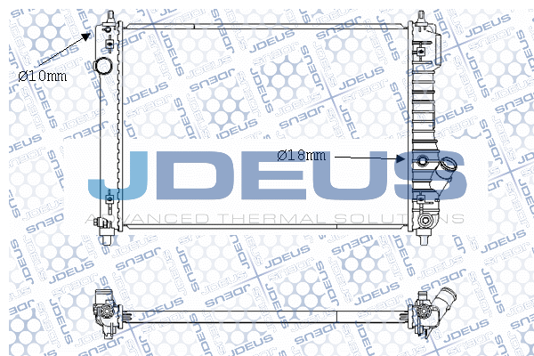 Radiator, engine cooling (M-0560170)