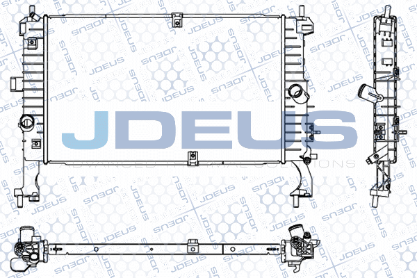 Radiator, engine cooling (020M04)
