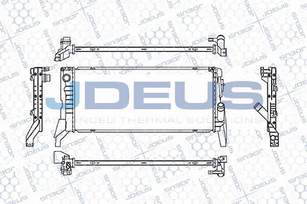 Radiator, engine cooling (M-0050880)