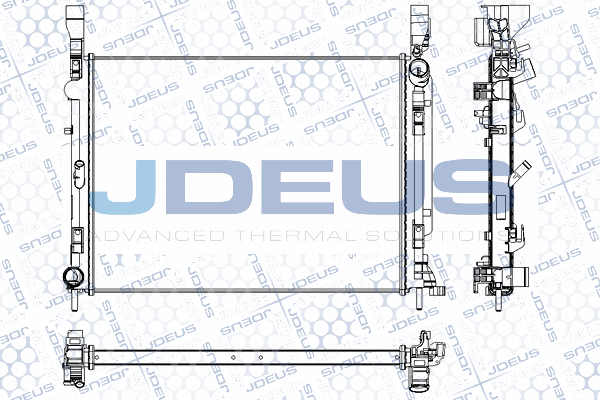 Radiator, engine cooling (RA0231060)