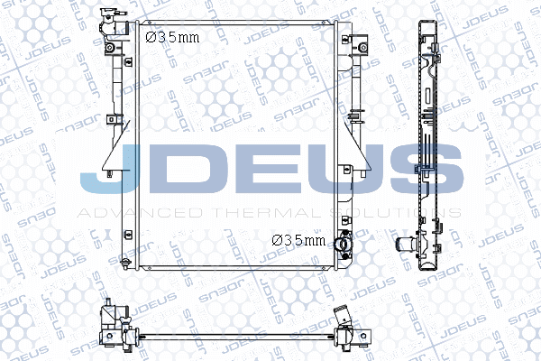 Radiator, engine cooling (M-0180550)