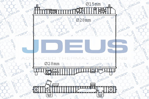 Radiator, engine cooling (M-012069A)