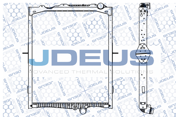 Radiator, engine cooling (M-123132A)