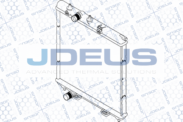 Radiator, engine cooling (RA0210450)