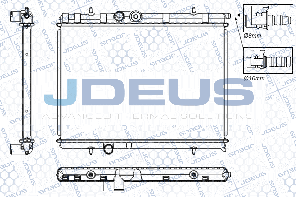 Radiator, engine cooling (RA0210310)