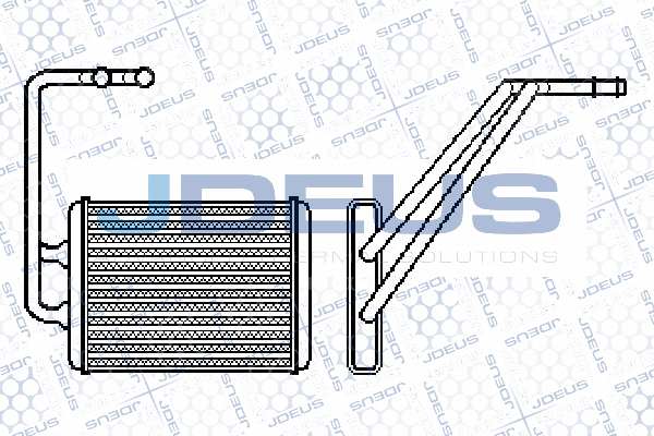 Heat Exchanger, interior heating (254M26)