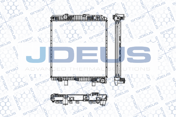 Radiator, engine cooling (M-117049A)
