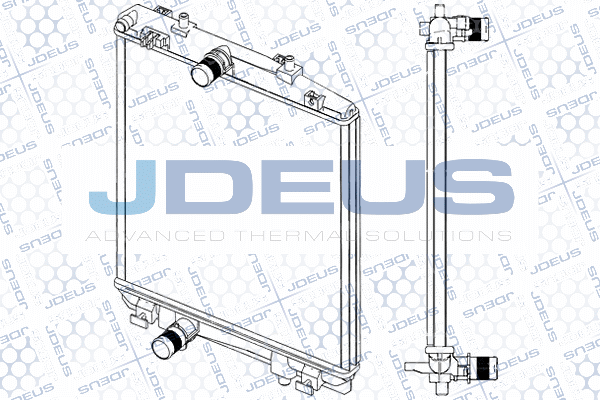 Radiator, engine cooling (RA0070150)