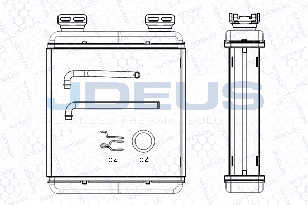 Heat Exchanger, interior heating (M-2750010)