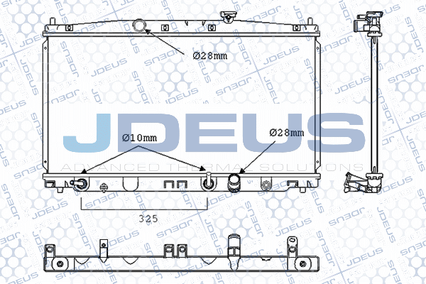 Radiator, engine cooling (M-0130060)