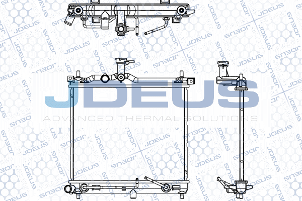 Radiator, engine cooling (M-0540580)