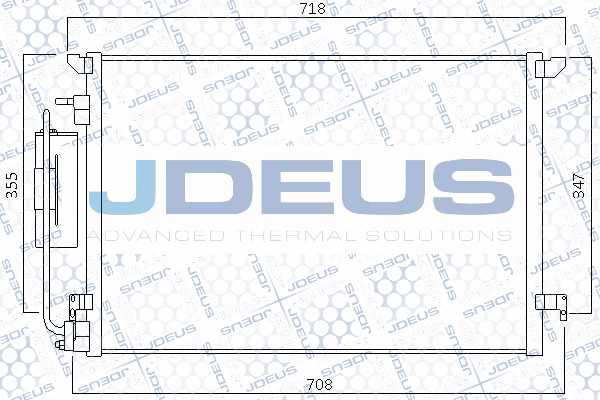 Condenser, air conditioning (720M57)