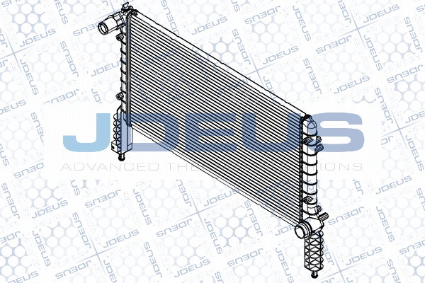 Radiator, engine cooling (RA0110830)