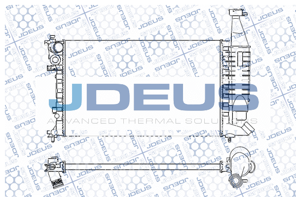 Radiator, engine cooling (M-007046A)