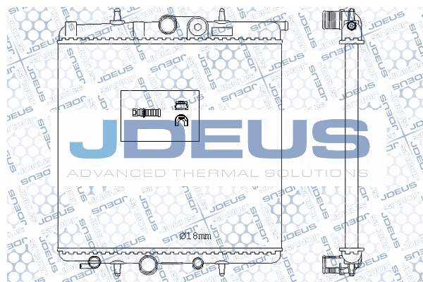 Radiator, engine cooling (M-0210620)