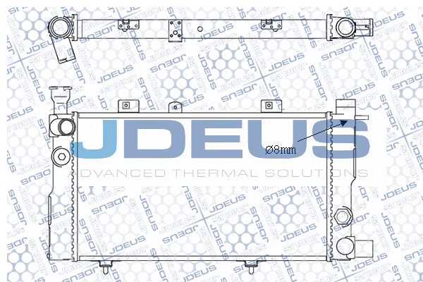 Radiator, engine cooling (M-0210241)