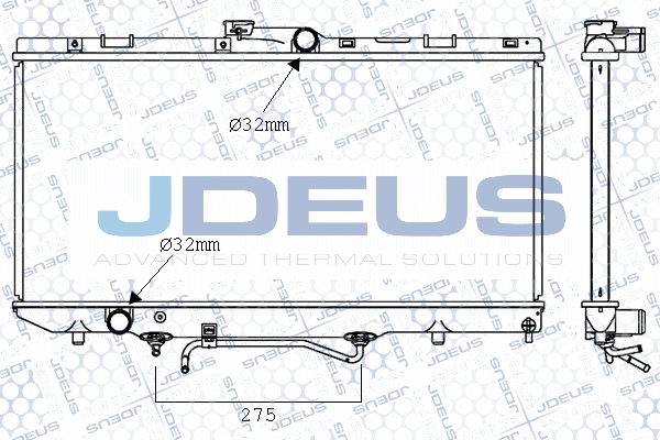 Radiator, engine cooling (028M10)