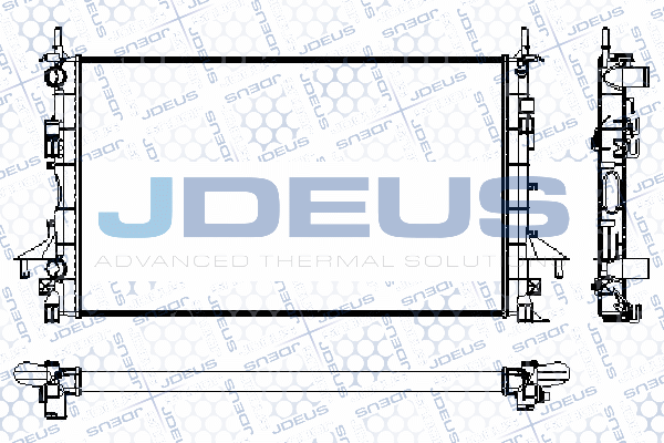 Radiator, engine cooling (RA0230690)