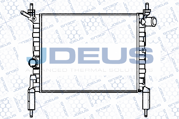 Radiator, engine cooling (020V13)