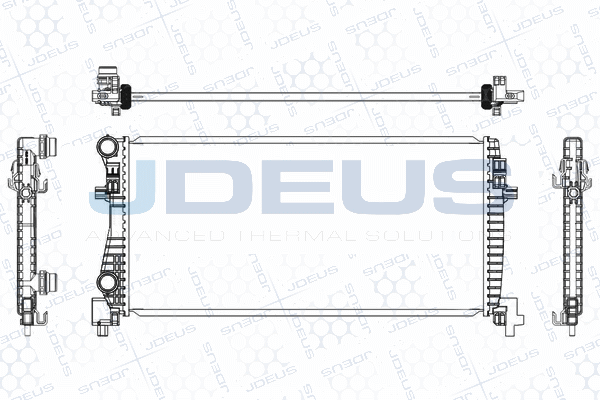 Radiator, engine cooling (M-0300580)