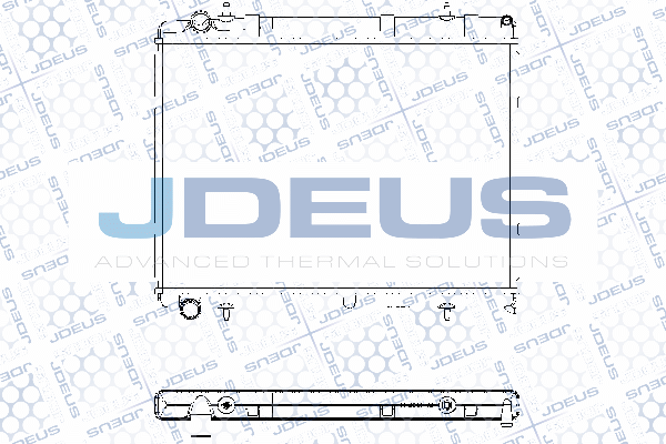 Radiator, engine cooling (RA0210390)