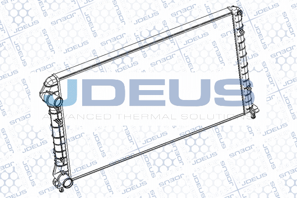 Radiator, engine cooling (RA0110801)