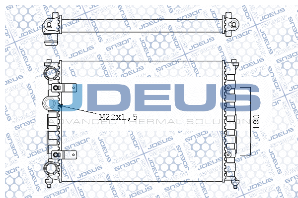 Radiator, engine cooling (025V10)