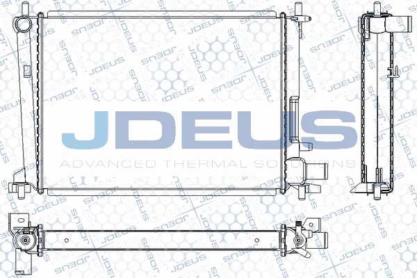 Radiator, engine cooling (RA0120860)