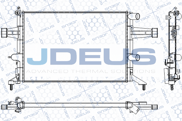 Radiator, engine cooling (RA0200740)