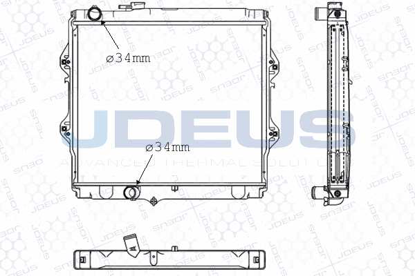 Radiator, engine cooling (M-0281290)