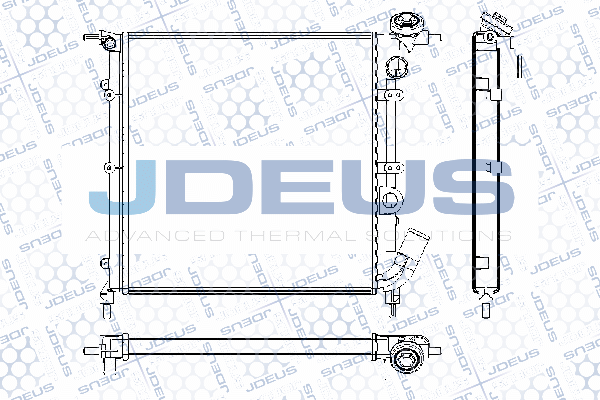 Radiator, engine cooling (RA0230271)