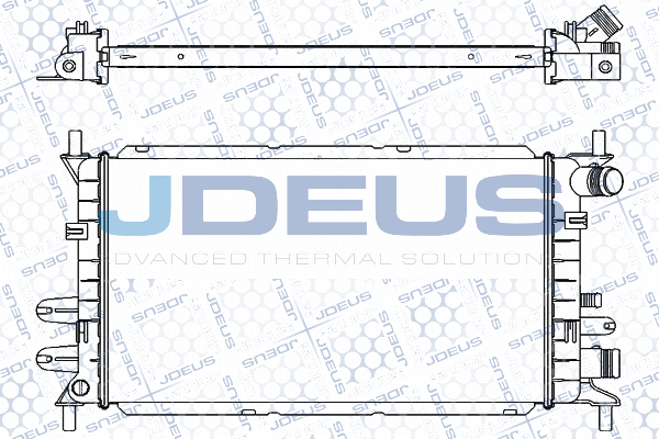 Radiator, engine cooling (012M61)