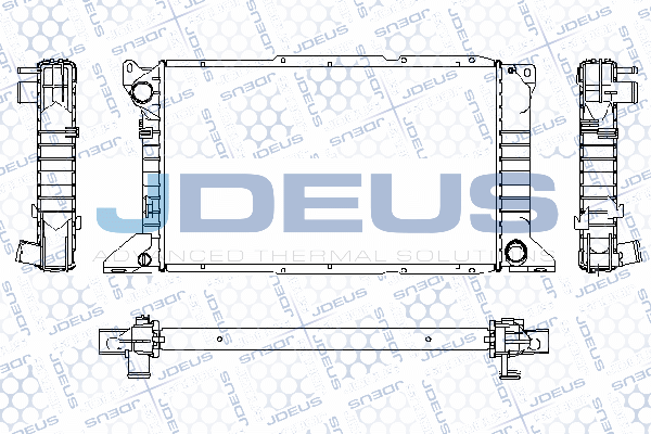Radiator, engine cooling (RA0120980)