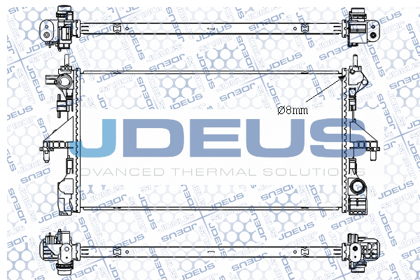 Radiator, engine cooling (M-0070660)